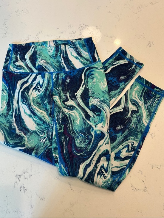 Patagonia Pants - Patagonia Blue Marble Legging Athletic Pants Full Length size xs